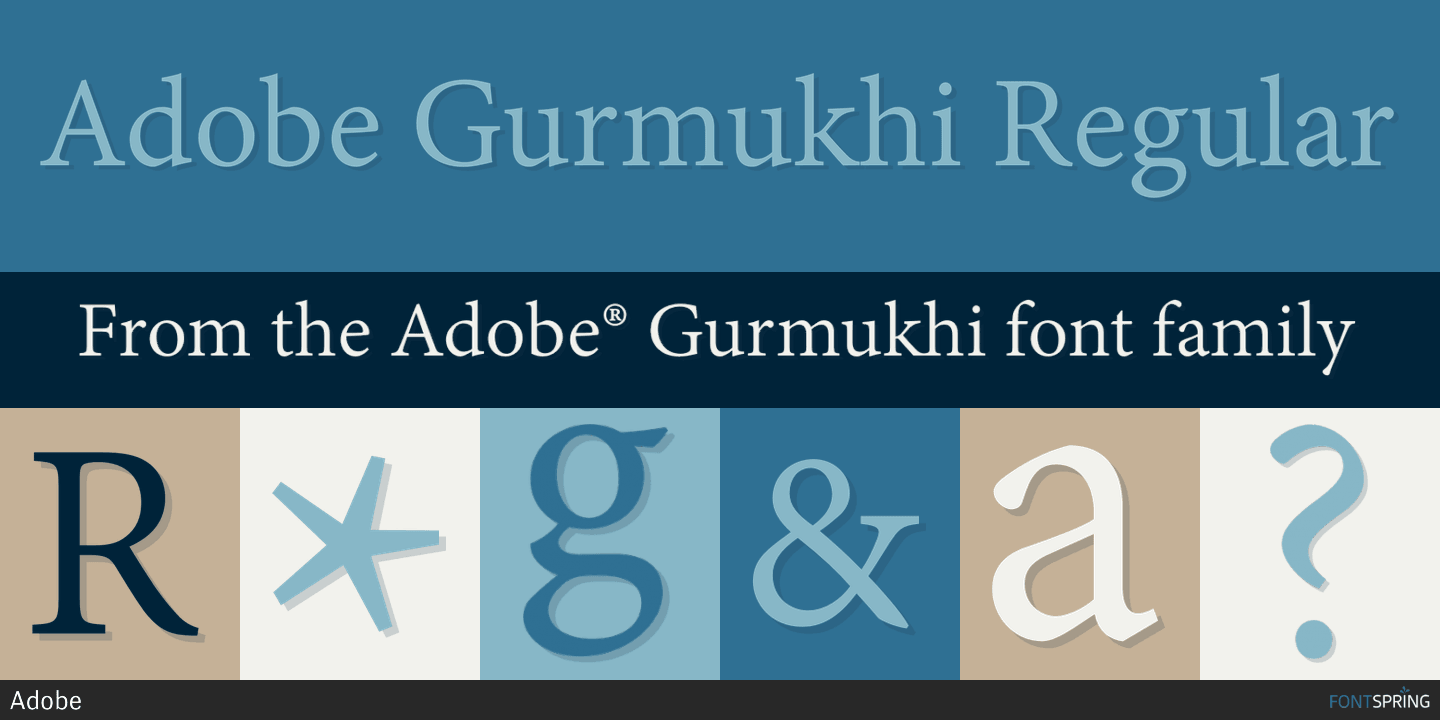 adobe gurmukhi font free