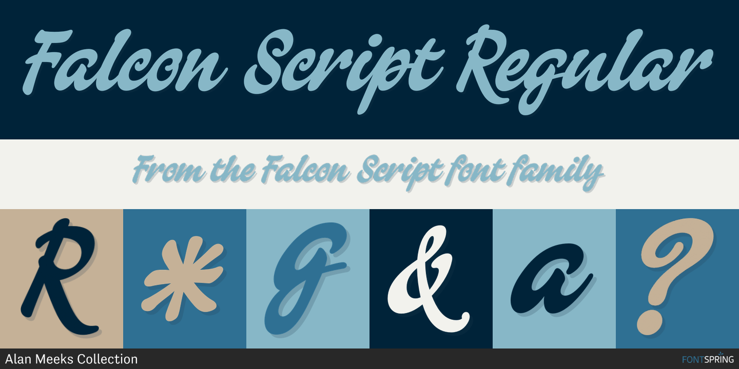 Free Falcon Script Fonts