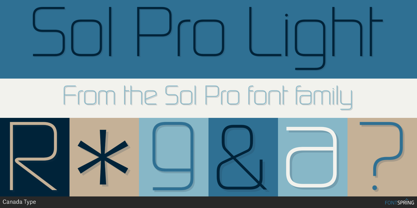 Sol Pro Bold Font Free Download