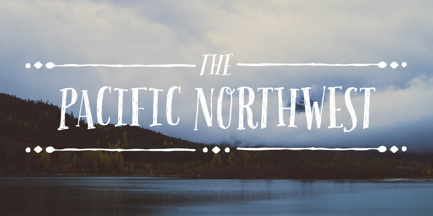 Fontspring | Pacific Northwest Fonts by Cultivated Mind