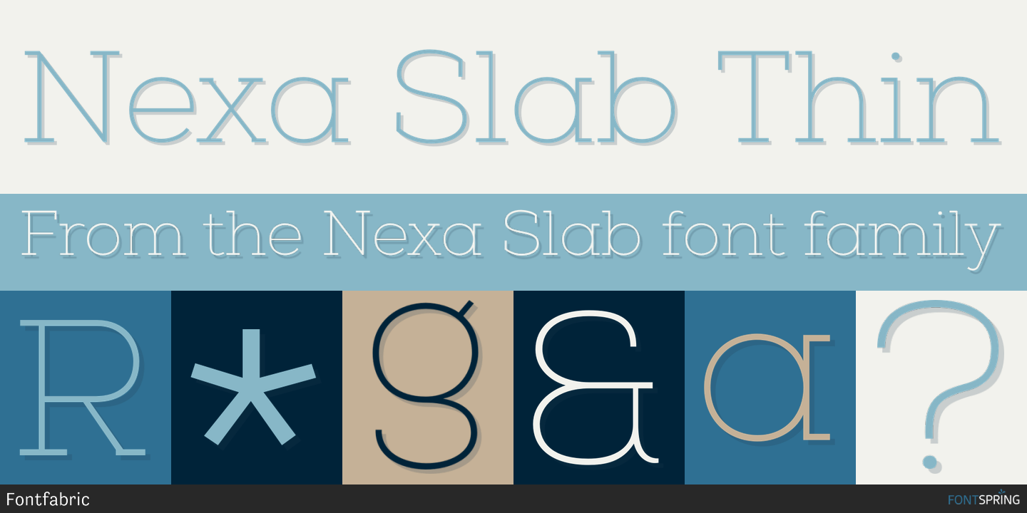 What Font Is Similar To Nexa