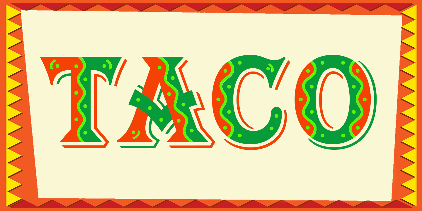 taco-font-fontspring