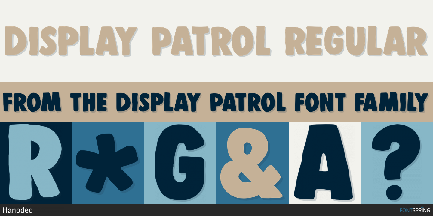 Download Similar Fonts To Display Patrol Fontspring Yellowimages Mockups