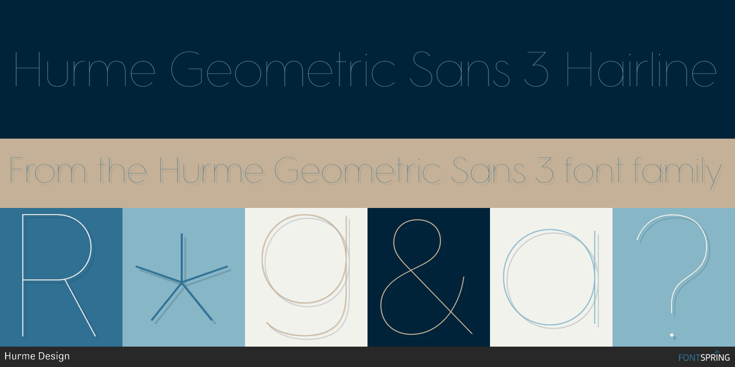 free hurme geometric sans 1 & 2
