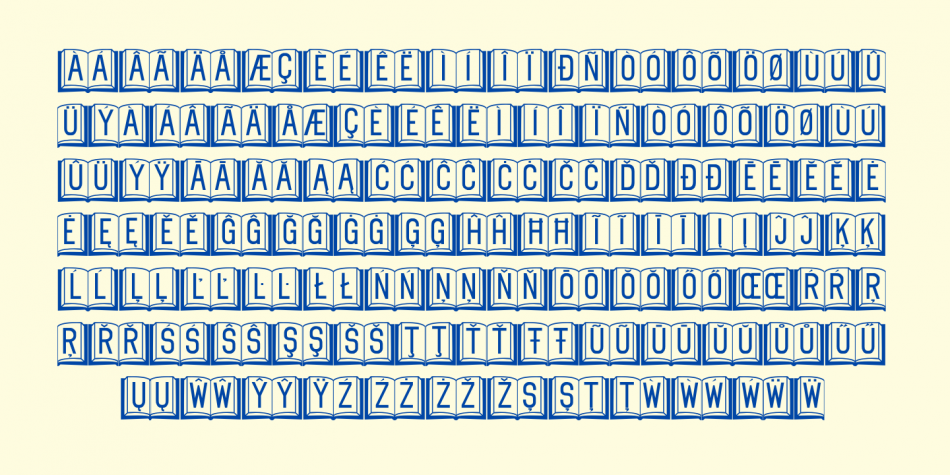 OpenBook Font | Fontspring