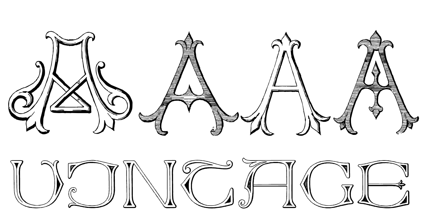 victorian alphabets a font fontspring