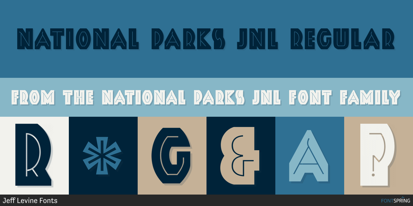 adobe font kit state park font