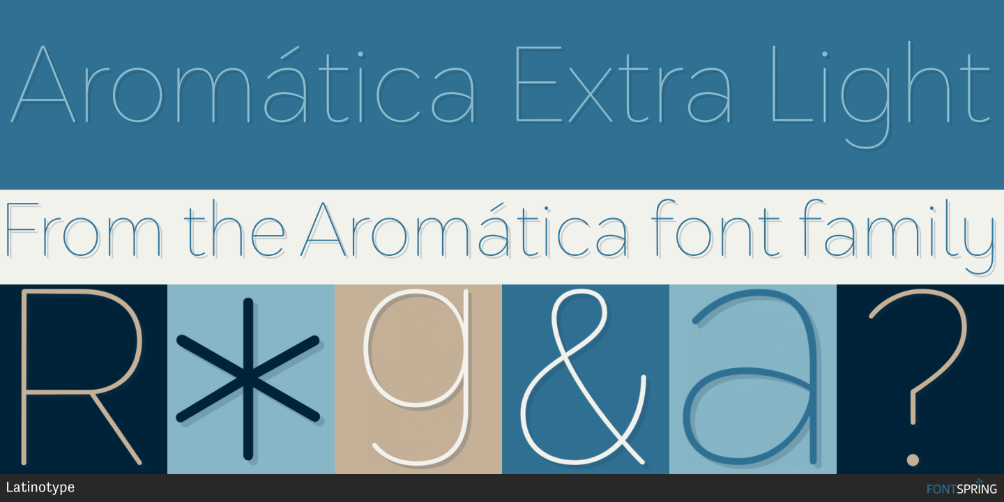 aromatica script font free