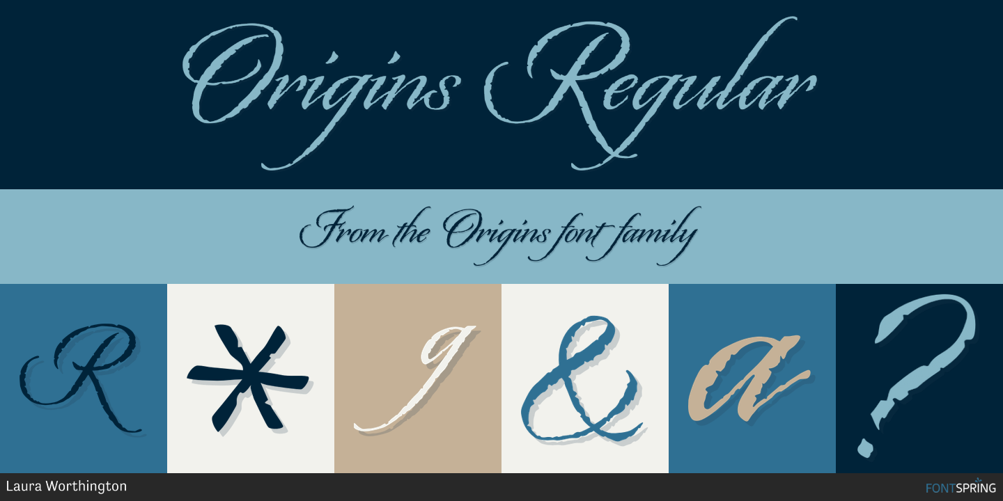 Free Origins Smooth Script Fonts