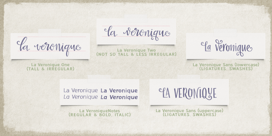 La Veronique Font | Fontspring