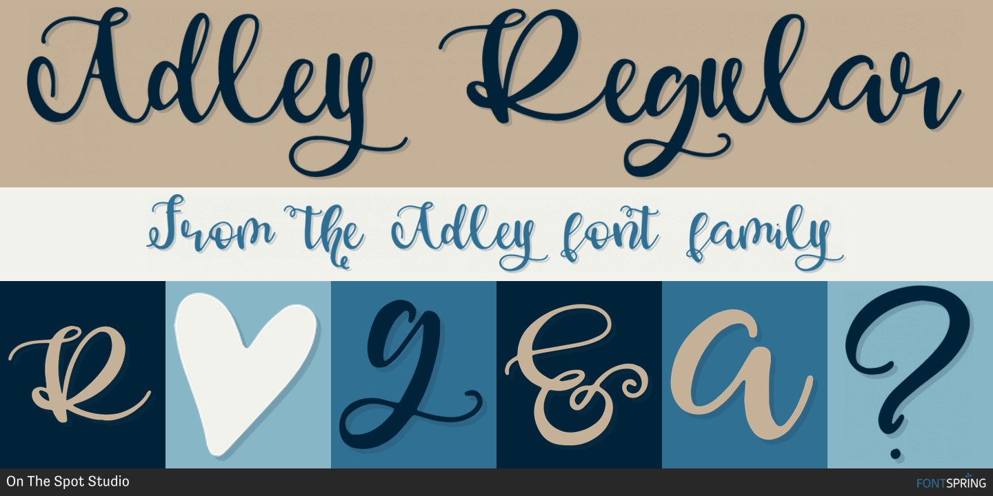 Similar Fonts To Adley | Fontspring