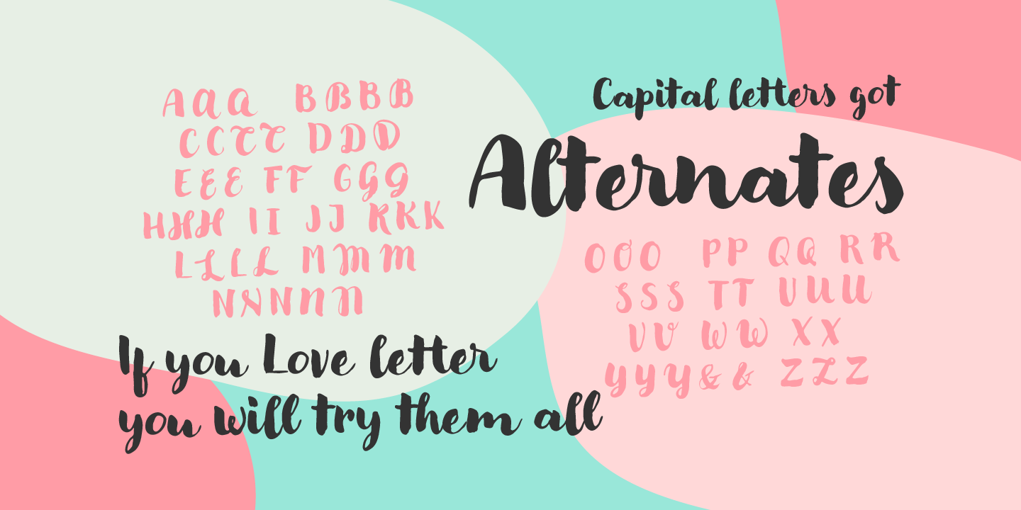 Modern Love Font | Fontspring