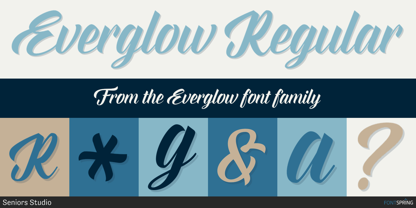 Everglow Script Font Download