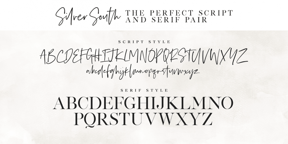 Silver South Font | Fontspring