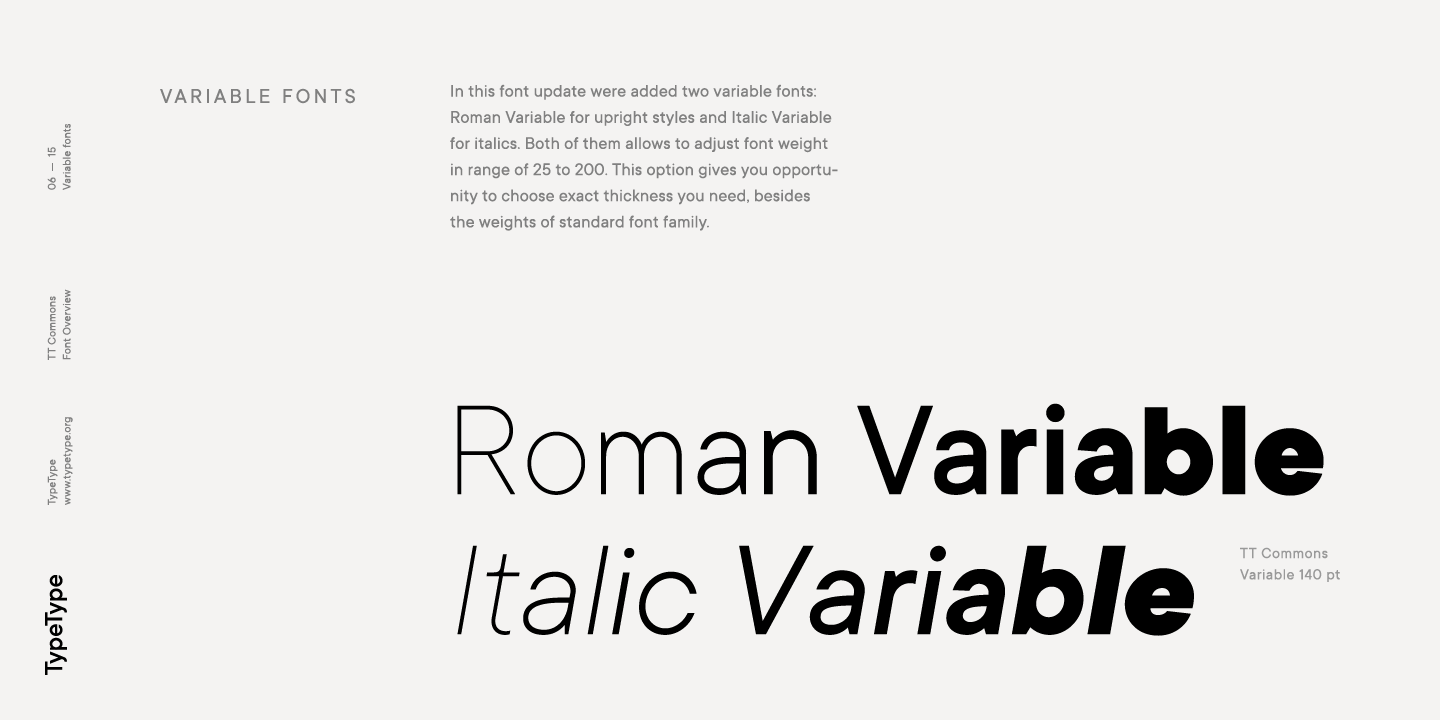 TT Commons Classic Font | Fontspring