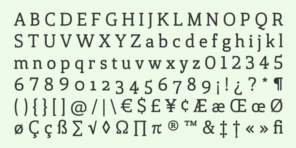 Gazeta Slab Font | Fontspring