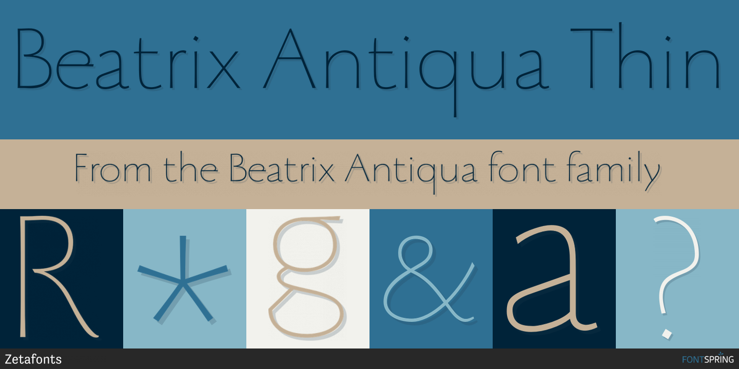 The Antiqua Font