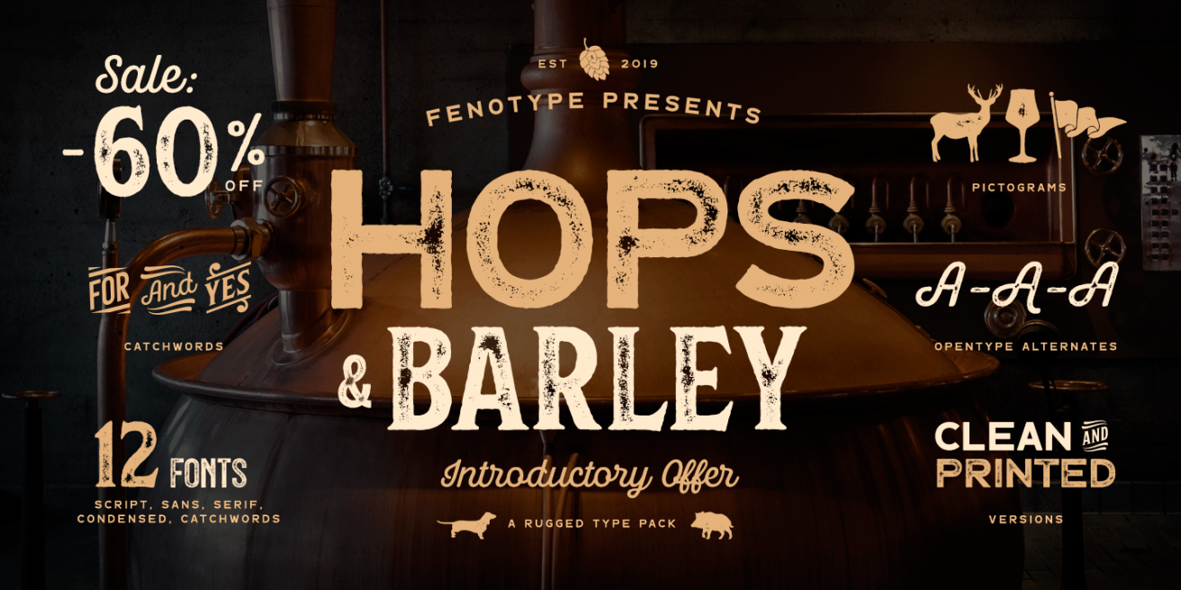 Hops And Barley Poster